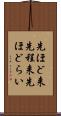 先ほど来 Scroll
