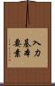 入力基本要素 Scroll