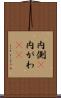 内側(P) Scroll