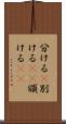 分ける(P) Scroll
