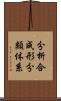 分析合成形分類体系 Scroll