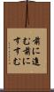 前に進む Scroll