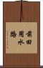 前田用水路 Scroll