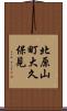 北原山町大久保見 Scroll