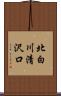 北白川清沢口 Scroll
