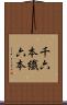 千六本 Scroll