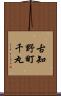古知野町千丸 Scroll