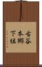 古谷本郷下組 Scroll