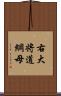 右大将道綱母 Scroll