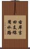 右岸吉田支線用水路 Scroll