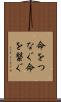 命をつなぐ Scroll