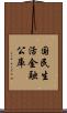 国民生活金融公庫 Scroll