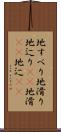 地すべり Scroll