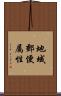 地域郵便属性 Scroll