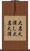 大名火消し Scroll