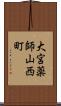 大宮薬師山西町 Scroll
