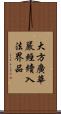 大方廣華嚴經續入法界品 Scroll