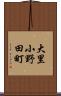 大里小野田町 Scroll