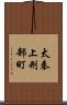 太秦上刑部町 Scroll