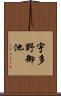 宇多野御池 Scroll