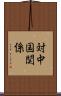 対中国関係 Scroll