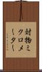 対物ミクロメーター Scroll