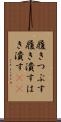 履きつぶす Scroll
