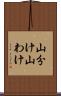 山分け Scroll