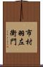 市村羽左衛門 Scroll