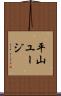 平山ユージ Scroll