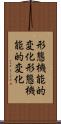 形態機能的変化 Scroll