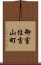 御室住吉山町 Scroll