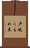 戸坂くるめ木 Scroll