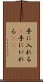 手に入れる(P) Scroll