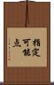 指定可能点 Scroll