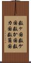 数ヶ国 Scroll