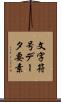 文字符号データ要素 Scroll