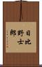 日比野士郎 Scroll