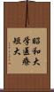 昭和大学医療短大 Scroll