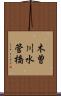 木曽川水管橋 Scroll