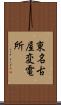 東名古屋変電所 Scroll