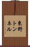 東野トンネル Scroll