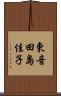 東音田島佳子 Scroll