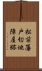 松前藩戸切地陣屋跡 Scroll