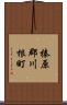 榛原郡川根町 Scroll