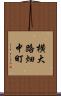 横大路畑中町 Scroll