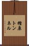 樫原トンネル Scroll