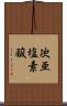 次亜塩素酸 Scroll