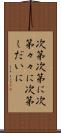 次第次第に Scroll