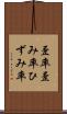 歪率 Scroll
